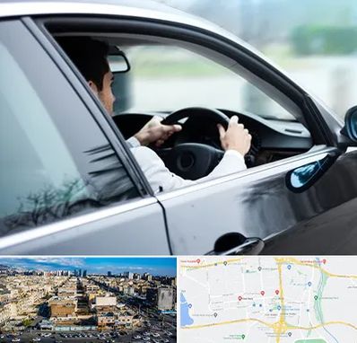 اجاره اتومبیل با راننده در شهرک راه آهن 