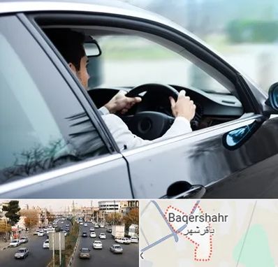 اجاره اتومبیل با راننده در باقرشهر
