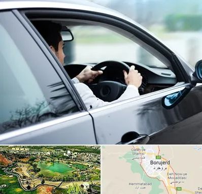 اجاره اتومبیل با راننده در بروجرد