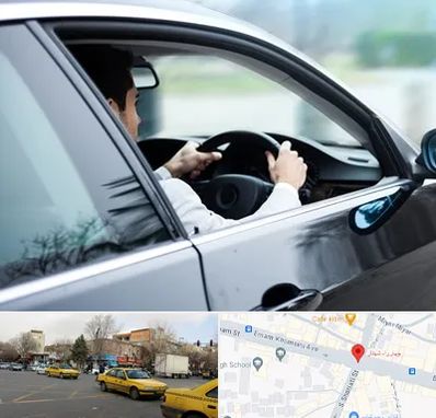 اجاره اتومبیل با راننده در شهناز تبریز