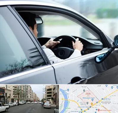 اجاره اتومبیل با راننده در زیتون کارمندی اهواز 