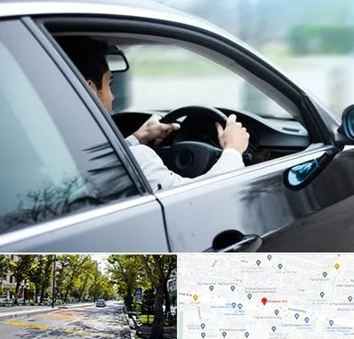 اجاره اتومبیل با راننده در میرداماد 