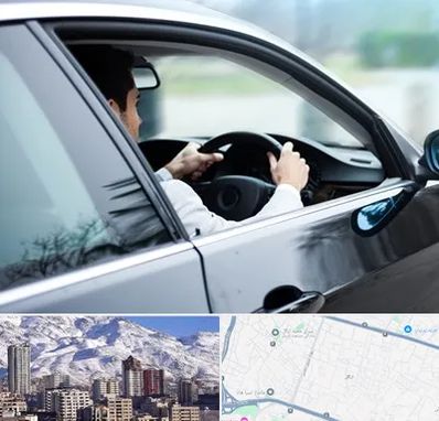 اجاره اتومبیل با راننده در ازگل