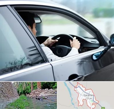 اجاره اتومبیل با راننده در سراوان