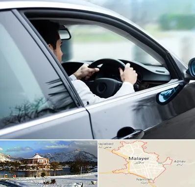 اجاره اتومبیل با راننده در ملایر