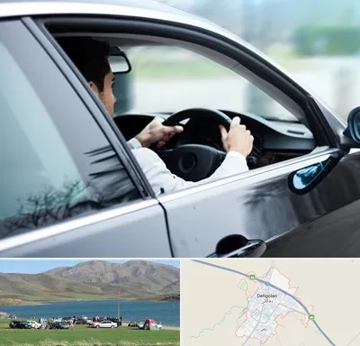 اجاره اتومبیل با راننده در دهگلان