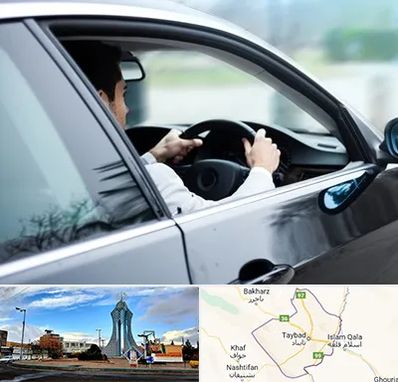 اجاره اتومبیل با راننده در تایباد