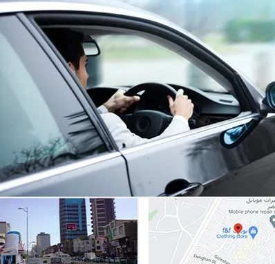 اجاره اتومبیل با راننده در چهارراه طالقانی کرج