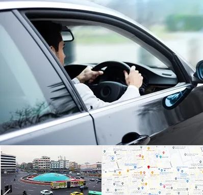 اجاره اتومبیل با راننده در میدان انقلاب 