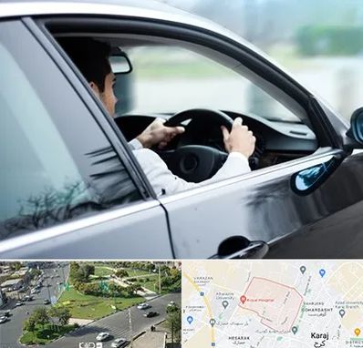 اجاره اتومبیل با راننده در شاهین ویلا کرج