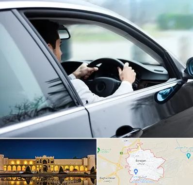 اجاره اتومبیل با راننده در برازجان