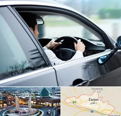 اجاره اتومبیل با راننده در زنجان