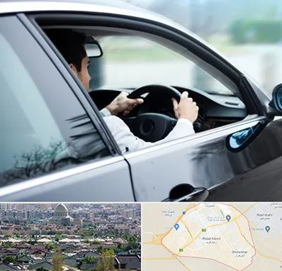 اجاره اتومبیل با راننده در رباط کریم