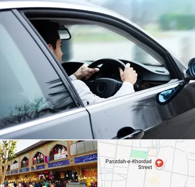 اجاره اتومبیل با راننده در 15 خرداد