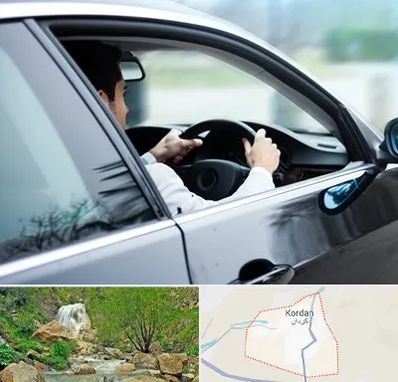 اجاره اتومبیل با راننده در کردان