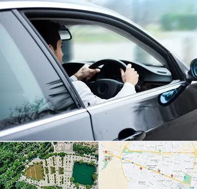 اجاره اتومبیل با راننده در وکیل آباد مشهد 