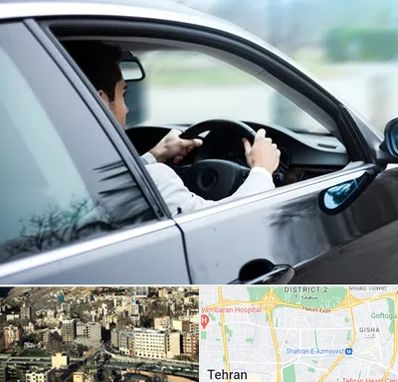 اجاره اتومبیل با راننده در مرزداران 