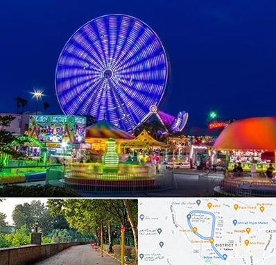 شهربازی در بلوار گیلان رشت 