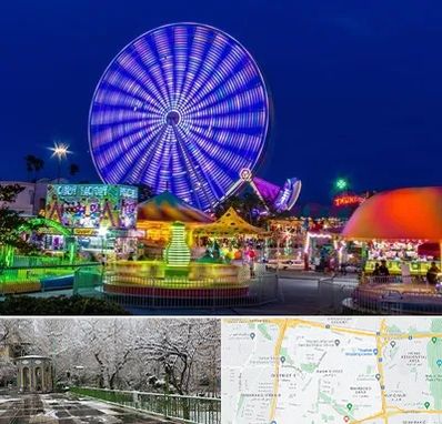 شهربازی در باغ فیض 