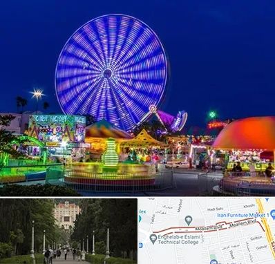 شهربازی در بلوار معلم رشت 