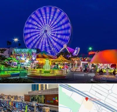 شهربازی در لاله پارک تبریز