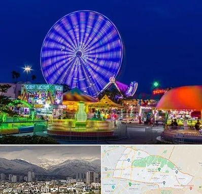 شهربازی در منطقه 4 تهران 