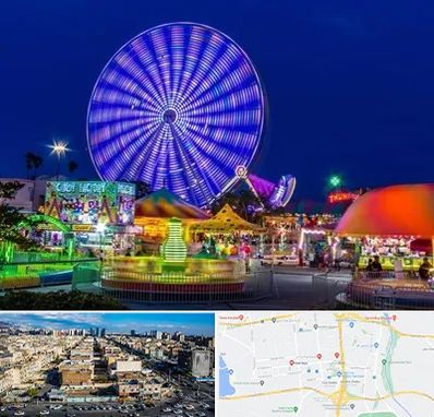 شهربازی در شهرک راه آهن 