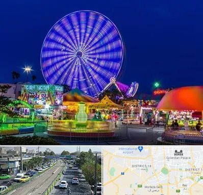 شهربازی در جنوب تهران 