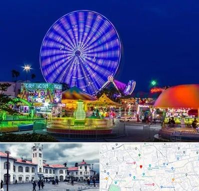 شهربازی در میدان شهرداری رشت 