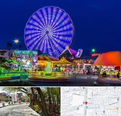 شهربازی در خیابان توحید اصفهان