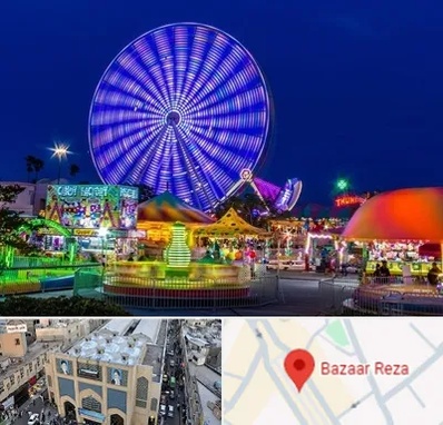 شهربازی در بازار رضا مشهد