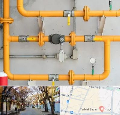 لوله و اتصالات گازی در تربیت تبریز