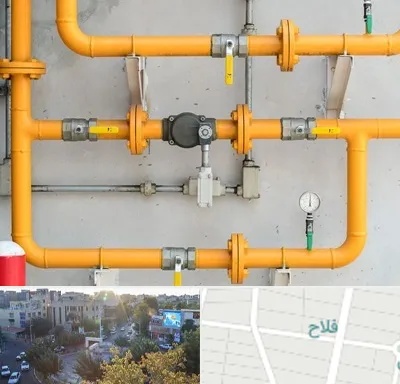 لوله و اتصالات گازی در فلاح