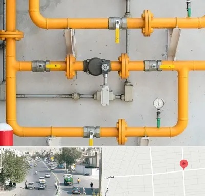لوله و اتصالات گازی در هاشمی
