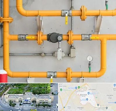 لوله و اتصالات گازی در نسیم شهر