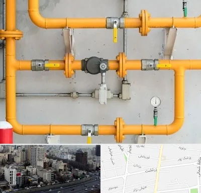 لوله و اتصالات گازی در زرتشت