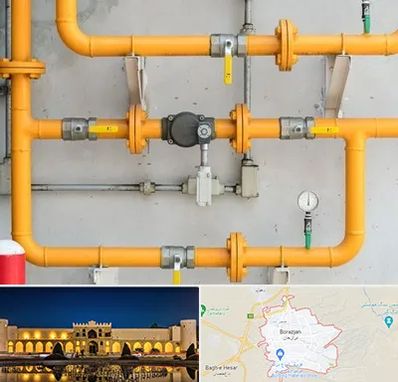لوله و اتصالات گازی در برازجان