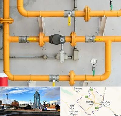 لوله و اتصالات گازی در تایباد