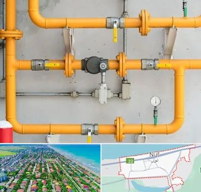 لوله و اتصالات گازی در نور
