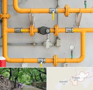 لوله و اتصالات گازی در شاندیز مشهد