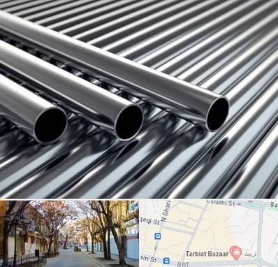 لوله و اتصالات استیل در تربیت تبریز