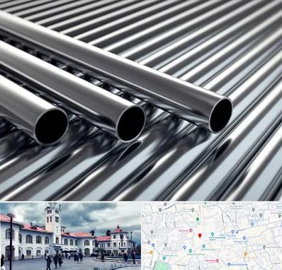 لوله و اتصالات استیل در میدان شهرداری رشت 