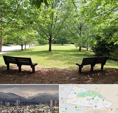 پارک در منطقه 4 تهران 