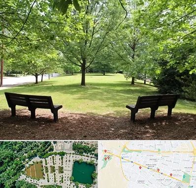 پارک در وکیل آباد مشهد 