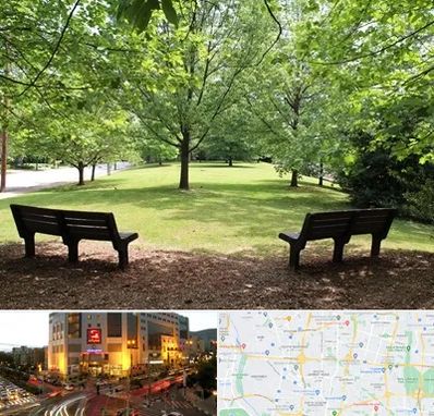 پارک در جنت آباد تهران 