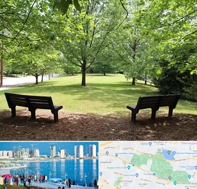 پارک در چیتگر 