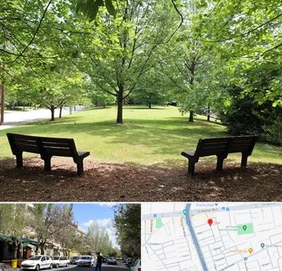 پارک در کوی فیروز تبریز