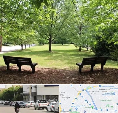 پارک در قدوسی شرقی شیراز