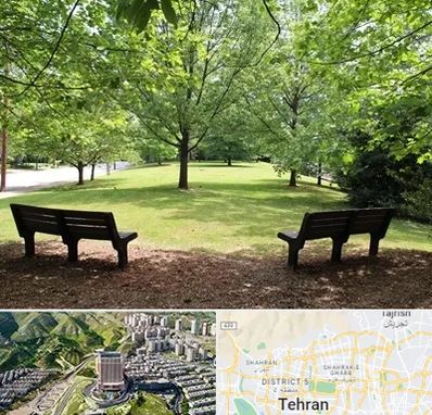 پارک در شمال تهران 