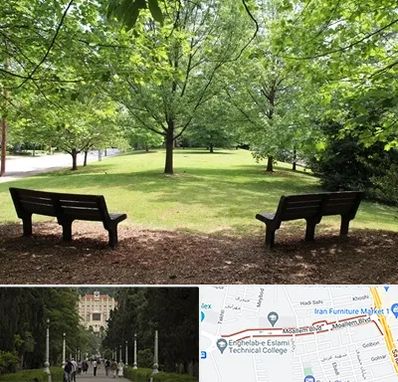 پارک در بلوار معلم رشت 